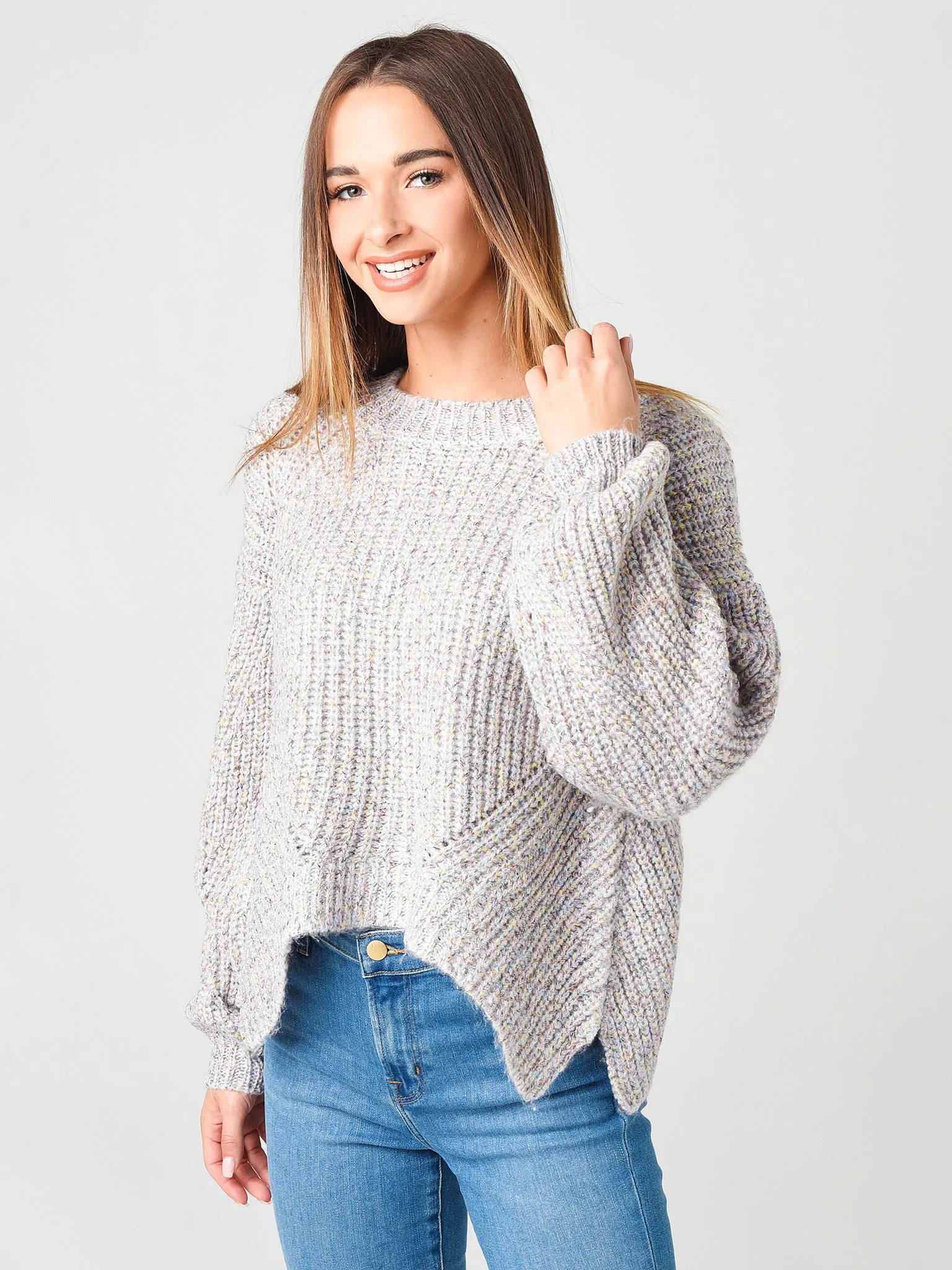 525 Women's High Crew Pullover Sweater