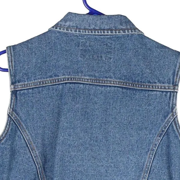 Age 12-14 No Boundaries Denim Gilet - Large Blue Cotton