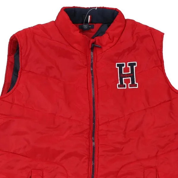 Age 14-16 Tommy Hilfiger Gilet - XL Red Polyester