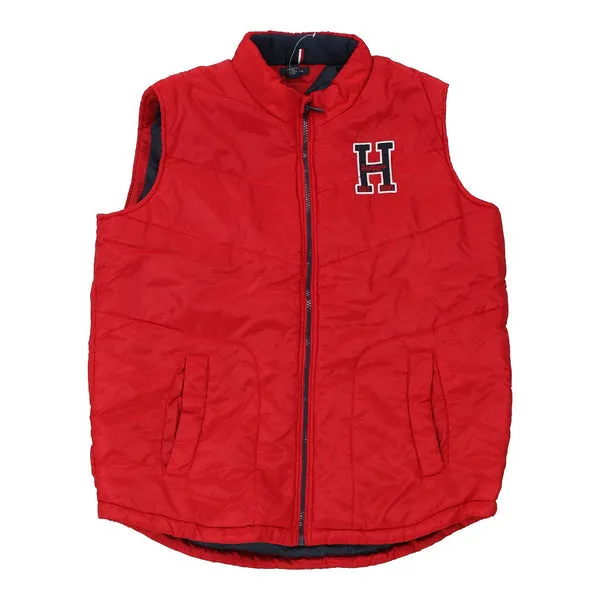 Age 14-16 Tommy Hilfiger Gilet - XL Red Polyester