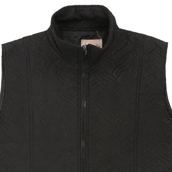 Andrea Lee Gilet - Large Black Polyester