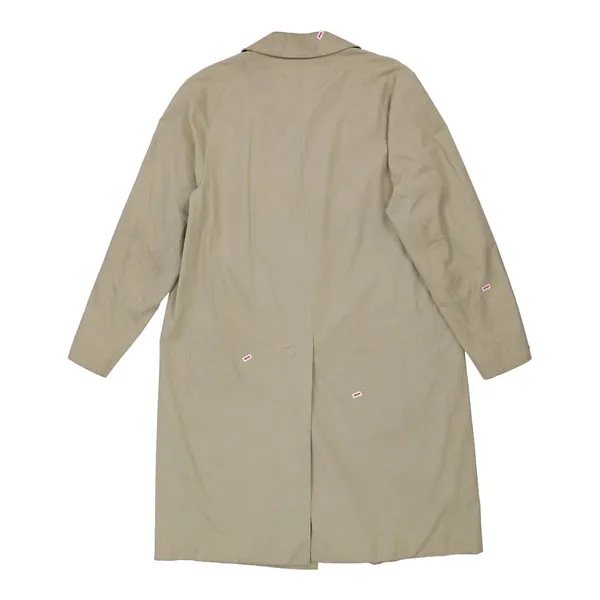 Aquascutum Trench Coat - XL Beige Cotton Blend