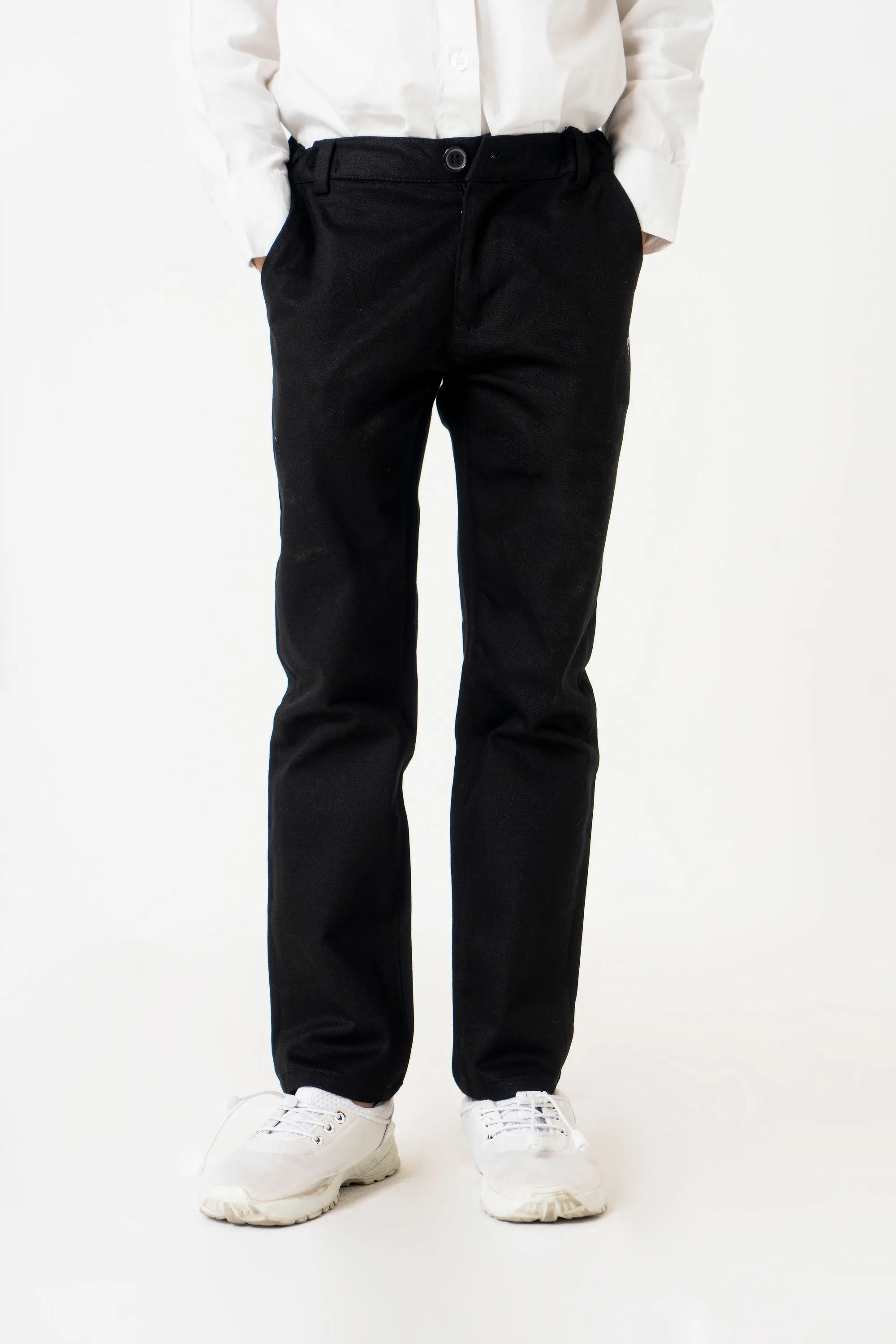 Boys Chino Pants - Black