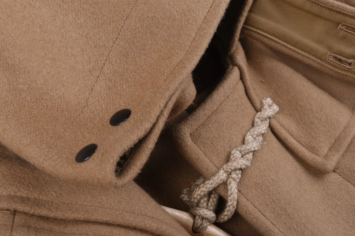 BUZZ RICKSON'S AVIATION ASSOCIATES DUFFEL COAT - CAMEL