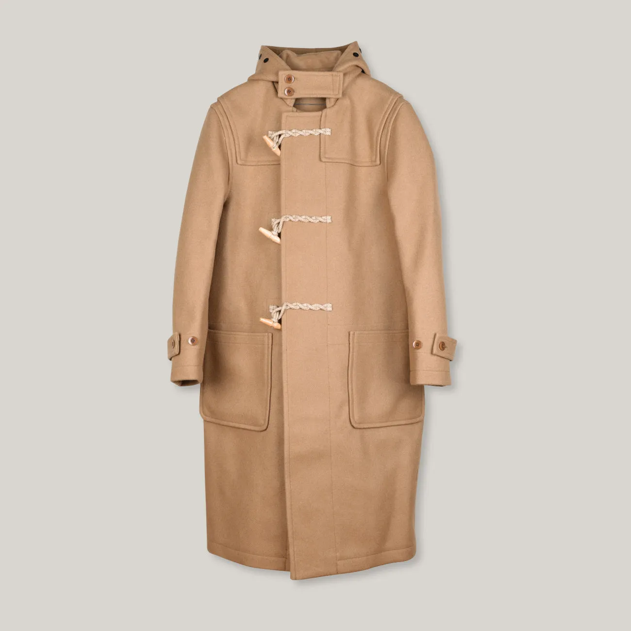 BUZZ RICKSON'S AVIATION ASSOCIATES DUFFEL COAT - CAMEL