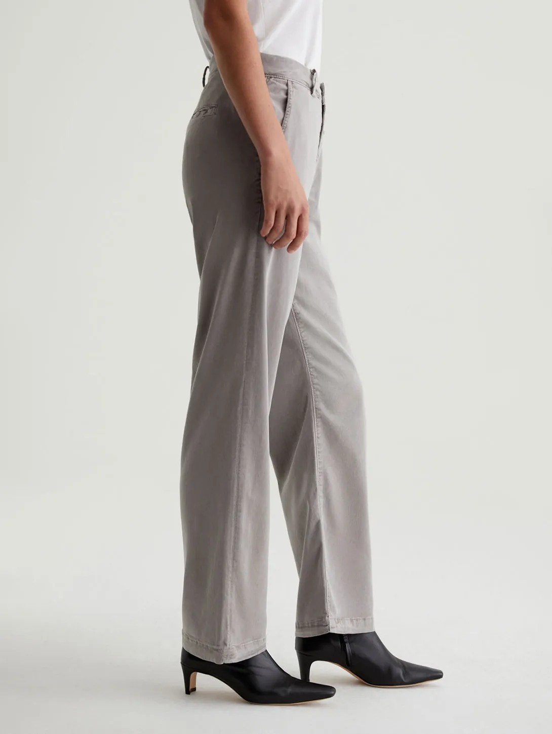 Caden Straight Pant - Sulfur Pebble Grey