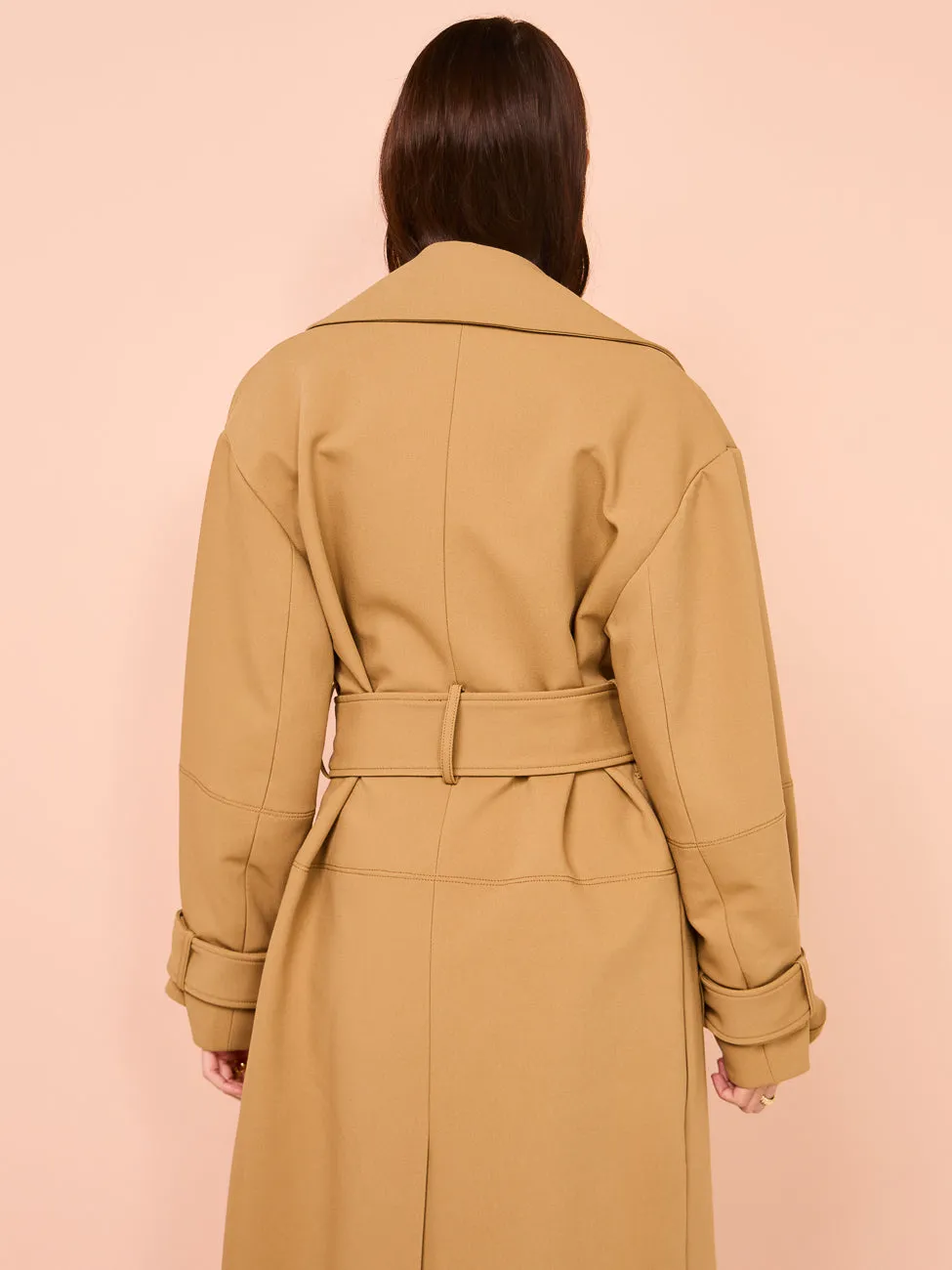 Camilla and Marc Mackinley Trench Coat in Camel