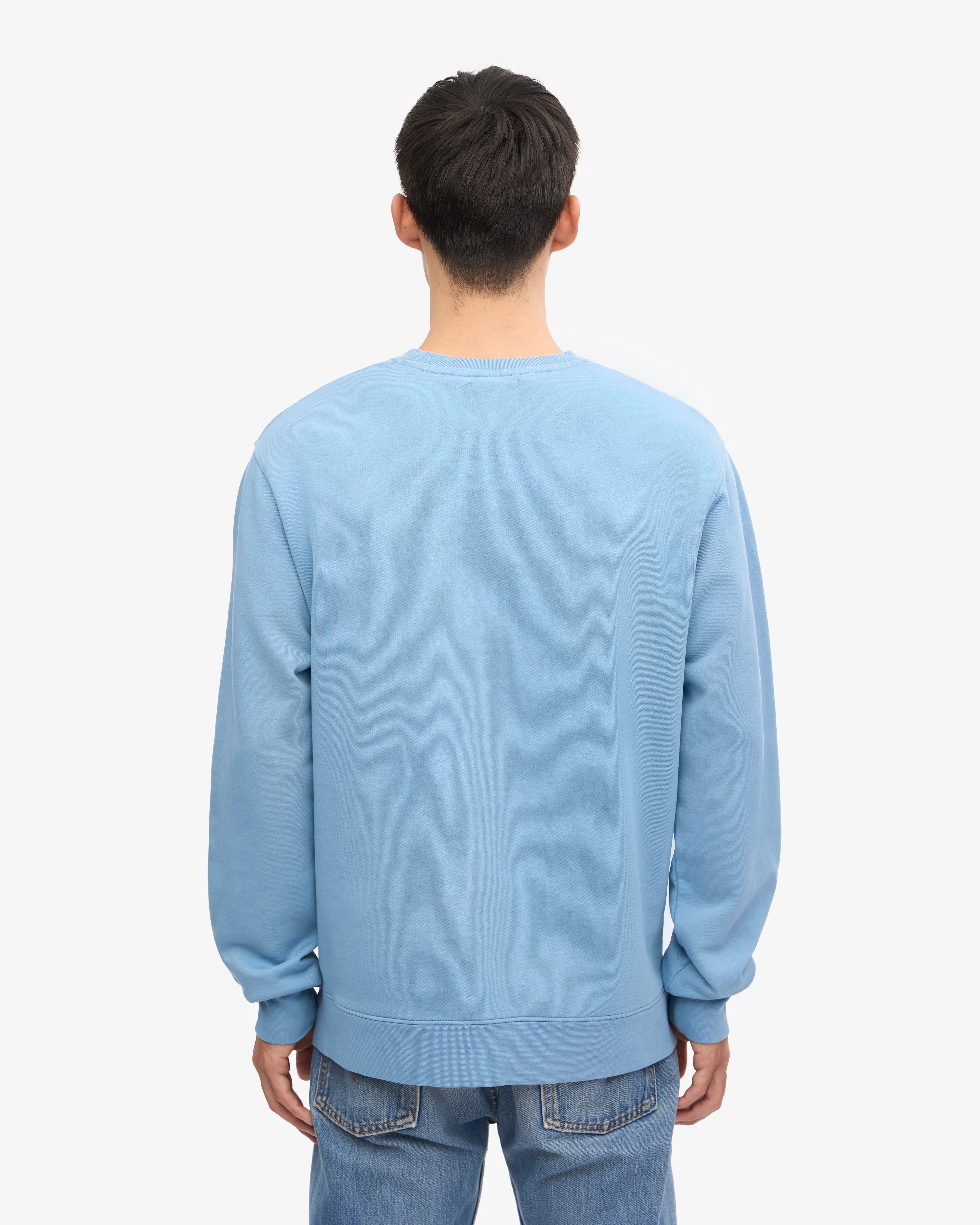 Classic Organic Crew - Seaside Blue