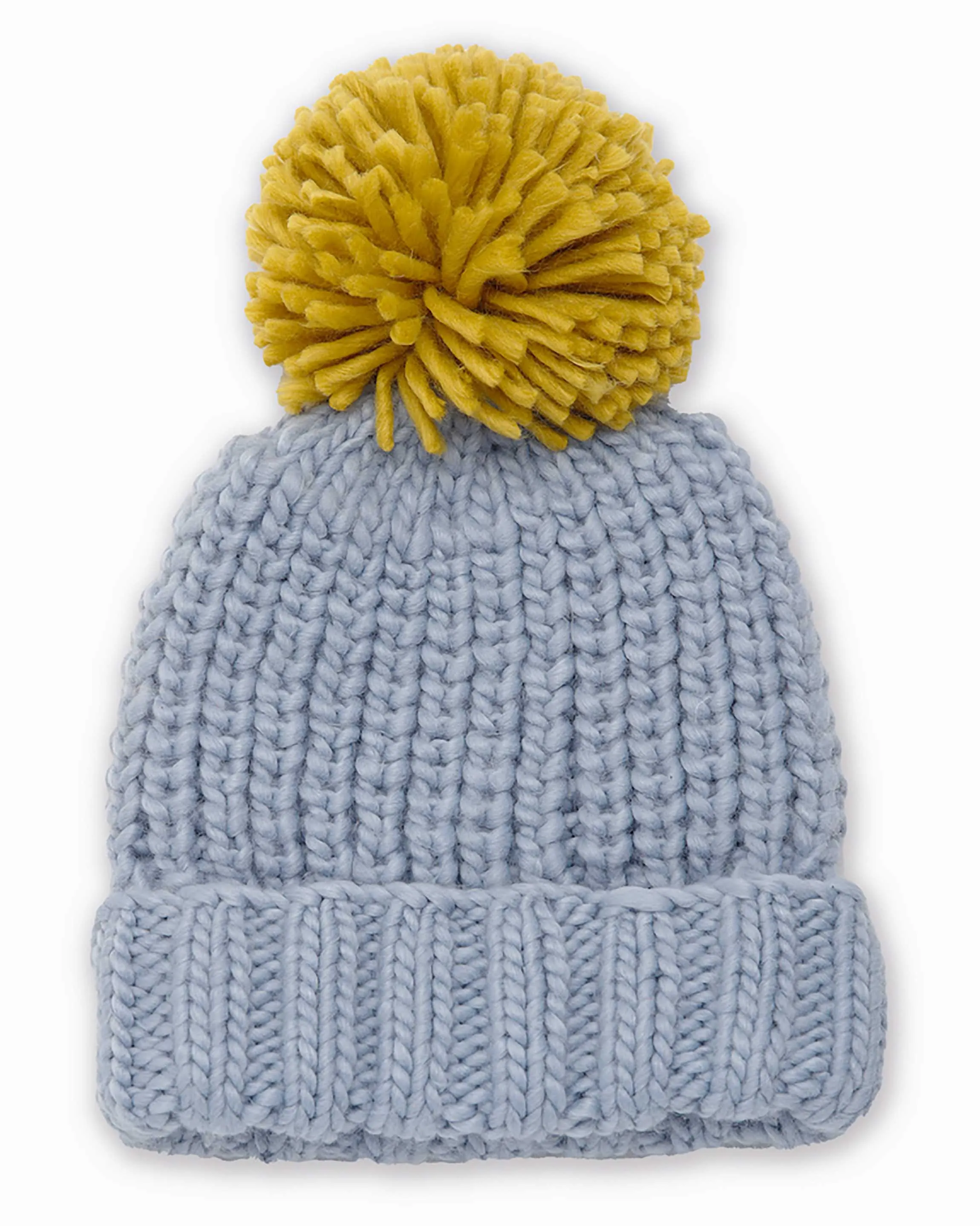 Cotton Candy Pompom Hat - Dusk