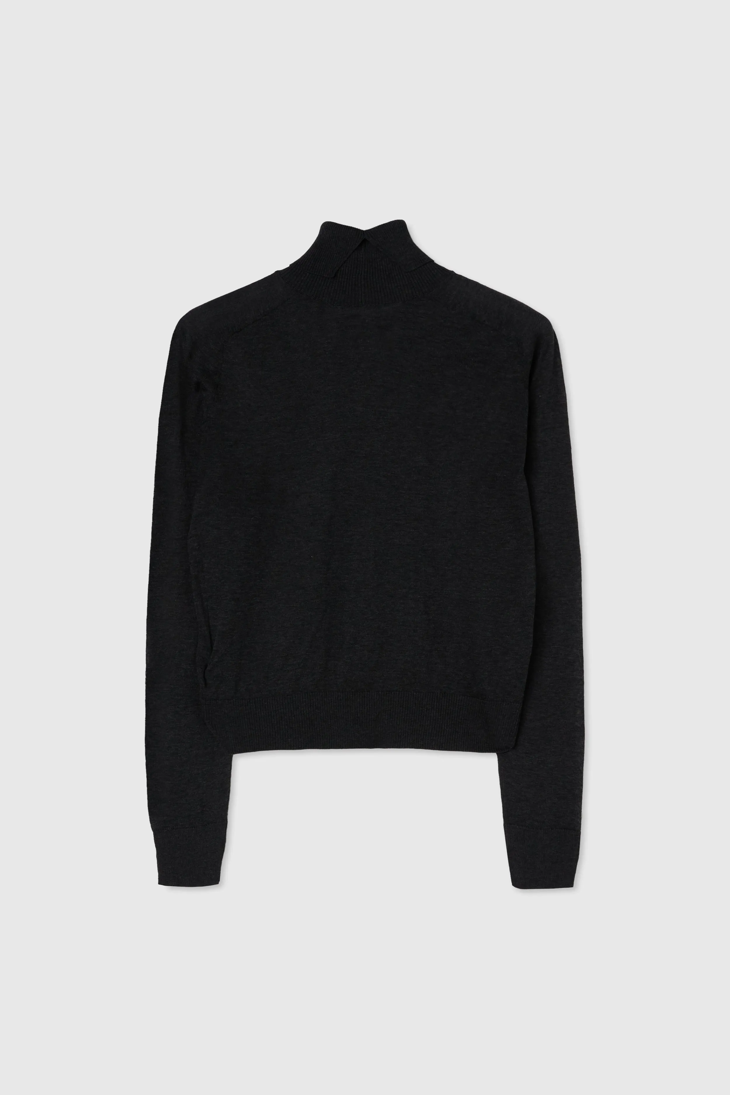 Cotton turtleneck jumper