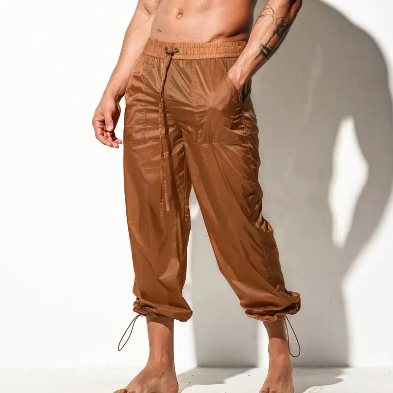 DESMIIT Mens Transparent Pants