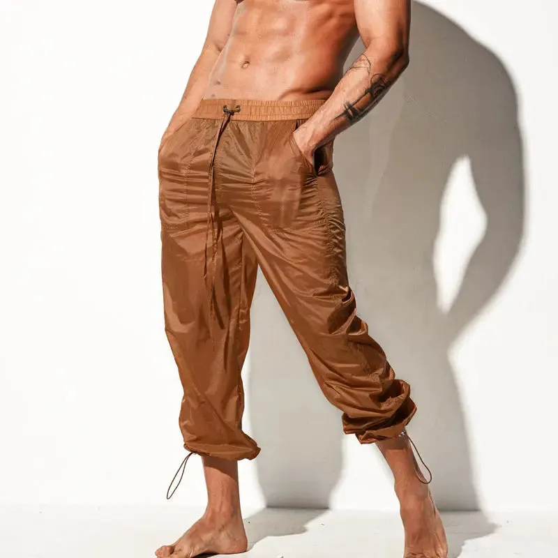 DESMIIT Mens Transparent Pants