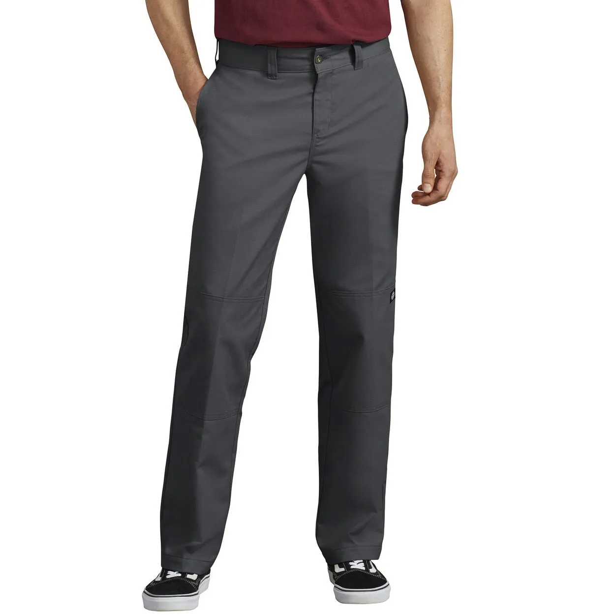 Dickies '67 WP896 Regular Fit Double Knee Work Pant - Charcoal