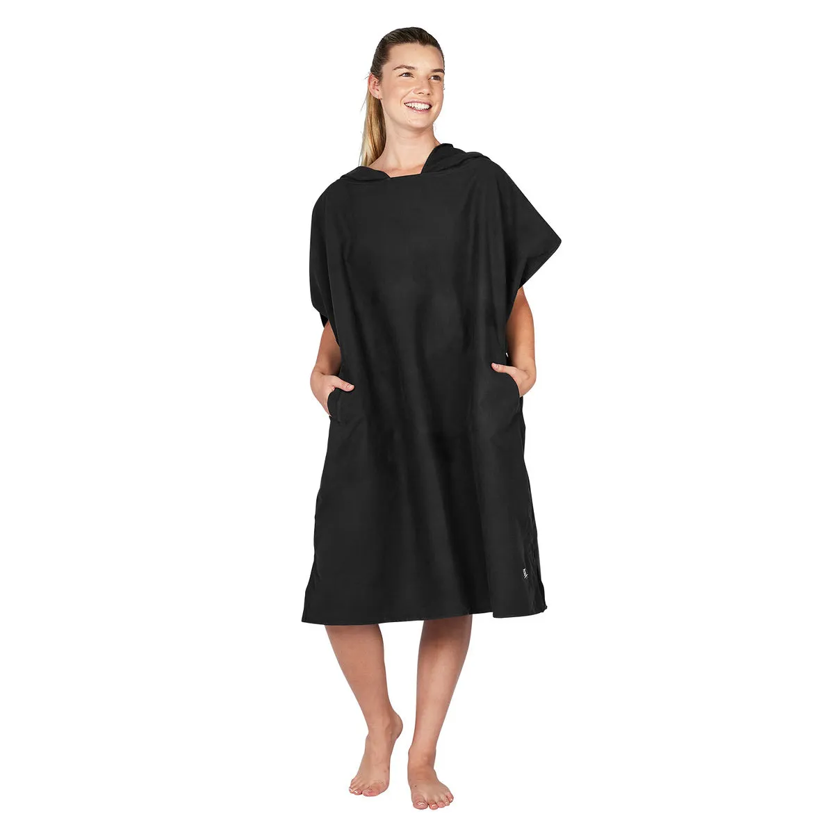 Dock & Bay Poncho Adults - Fuji Black - Outlet