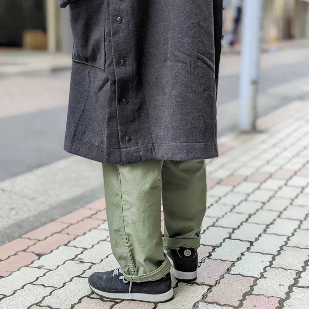 Engineered Garments - Oversized Fireman Duffle Coat - Polyester Fake Melton - LN211