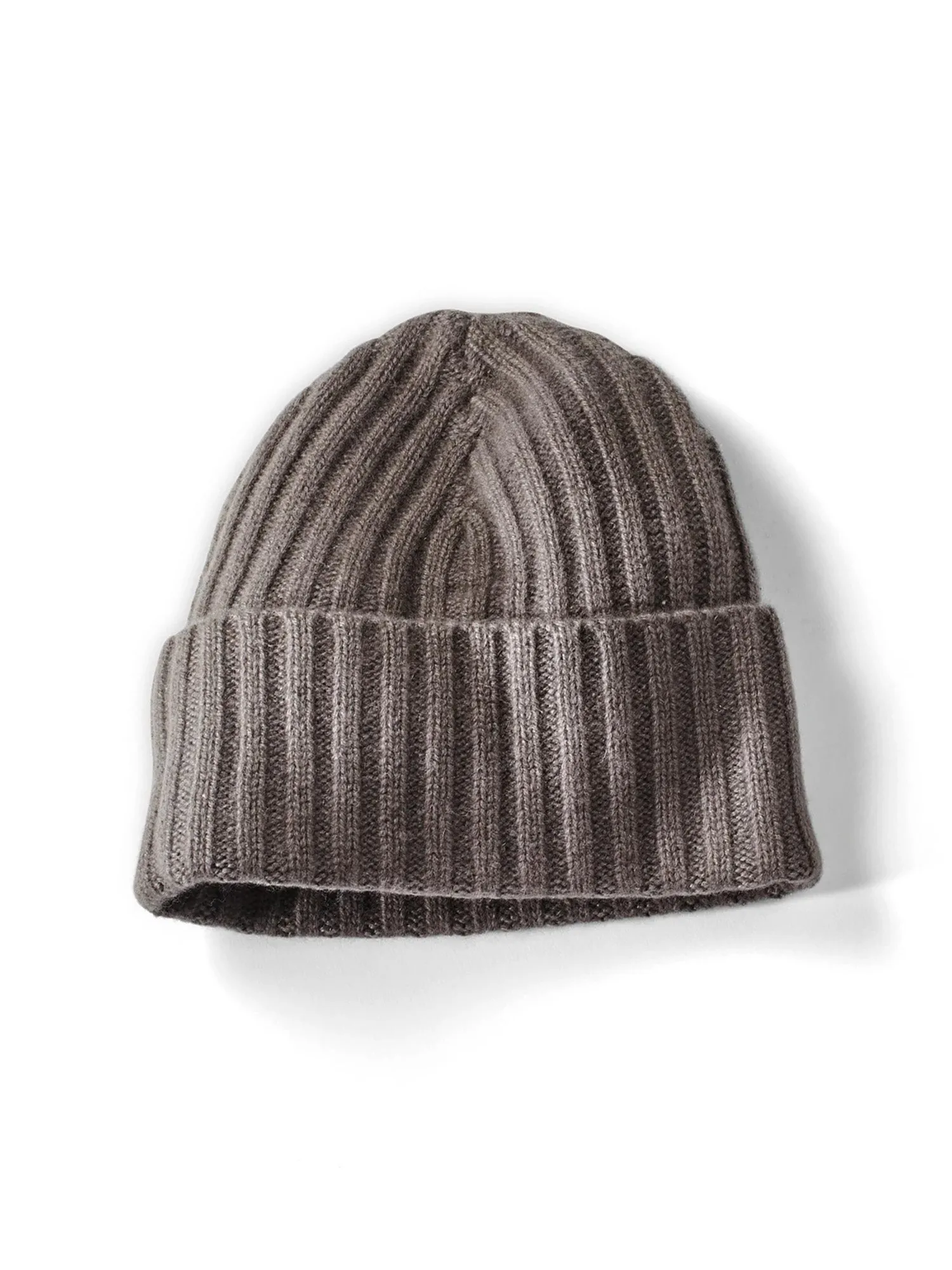 Eric Cashmere Rib Knit Hat