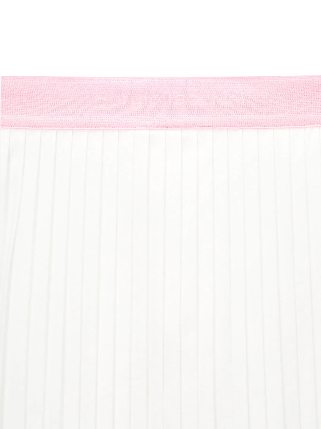 Essential Woven Pleats Skirt- Off White