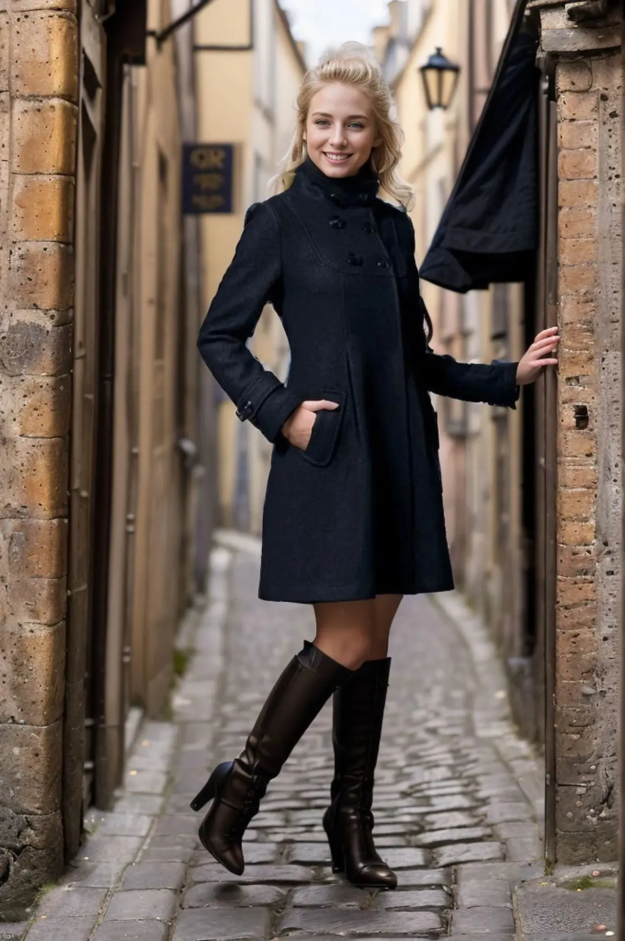 Gaia - Elegant Women's Dress Coat for Versatile Style and All-Day Comfort