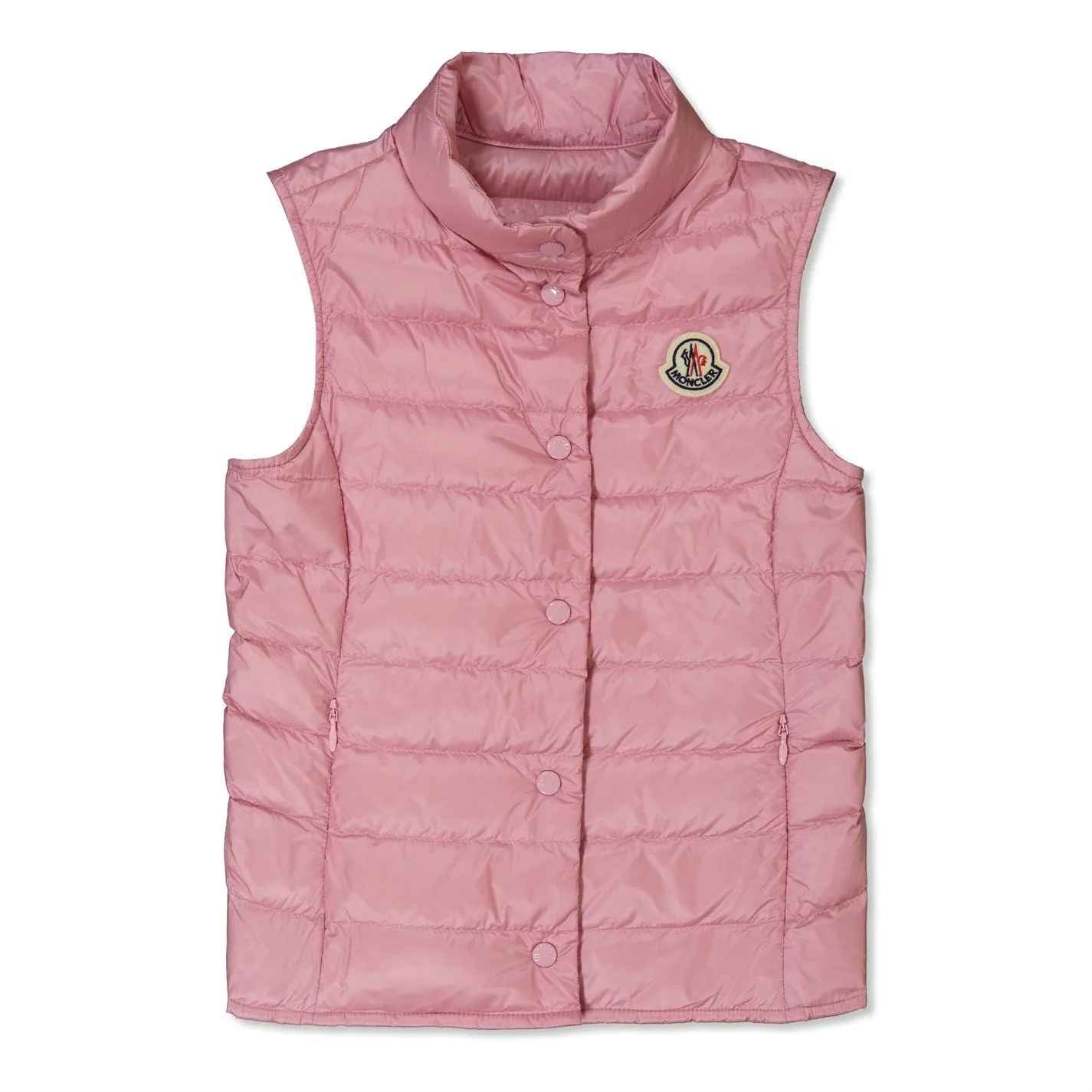 Girls Moncler Pink Liane Bodywarmer