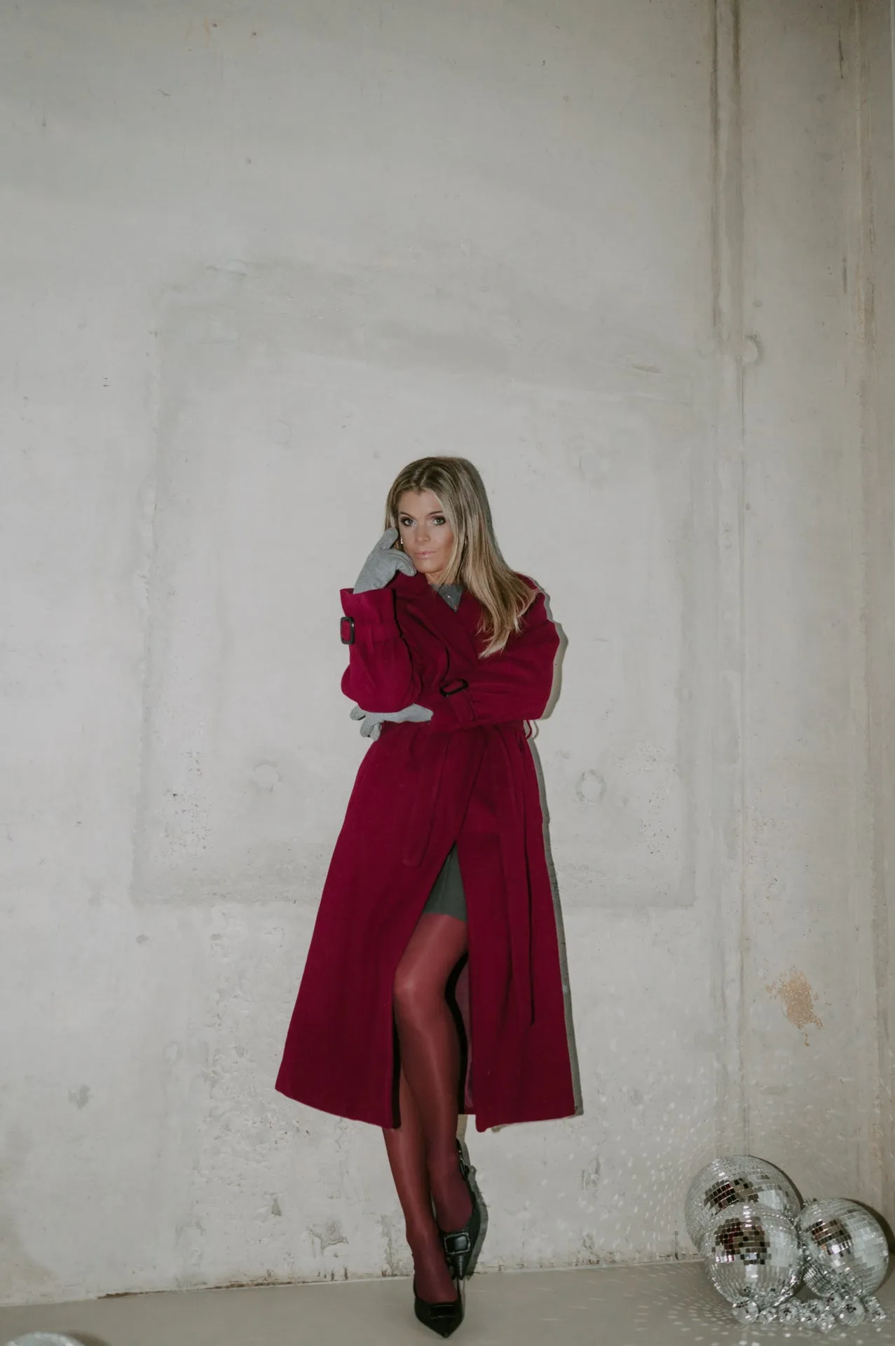 Giugno coat I Bordeaux