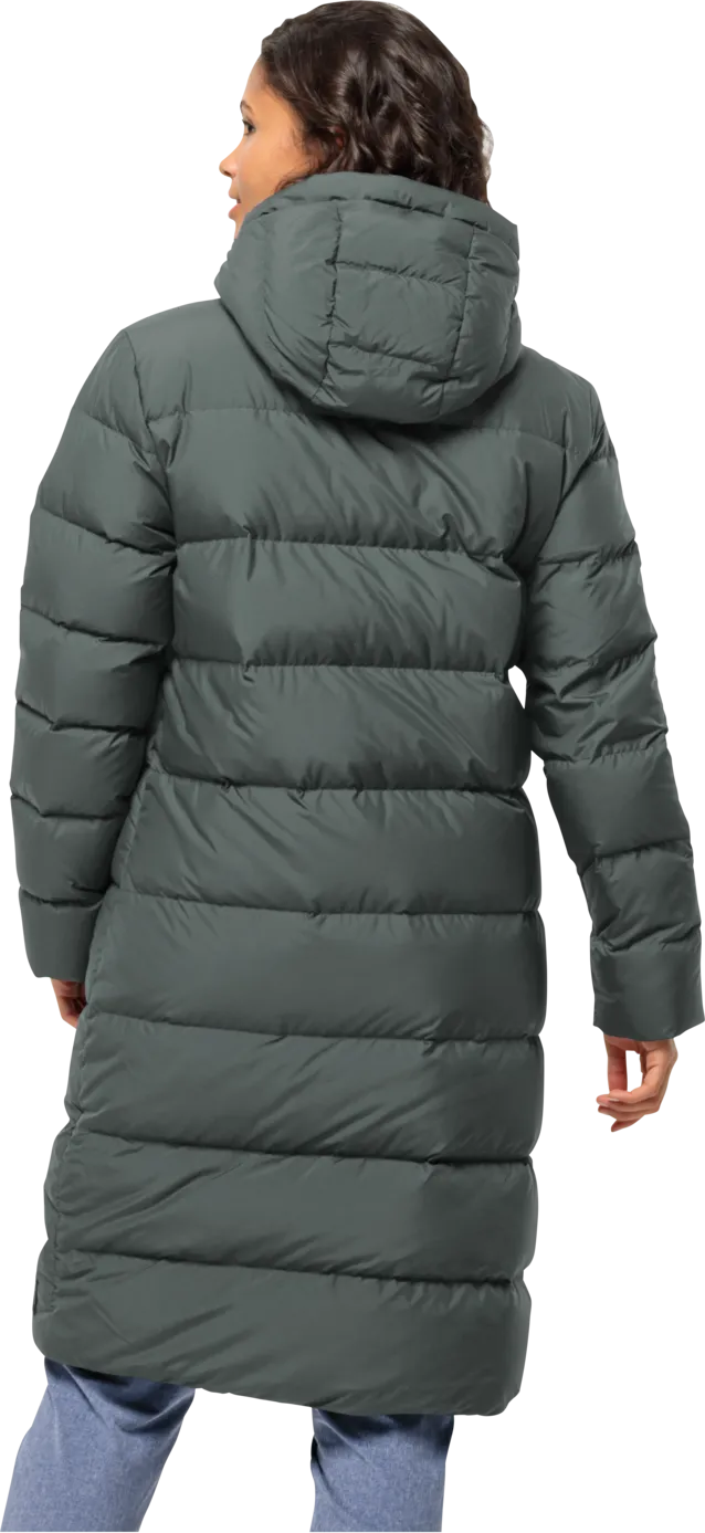 Jack Wolfskin Women&#x27;s Frozen Palace Coat Slate Green | Buy Jack Wolfskin Women&#x27;s Frozen Palace Coat Slate Green here | Outnorth