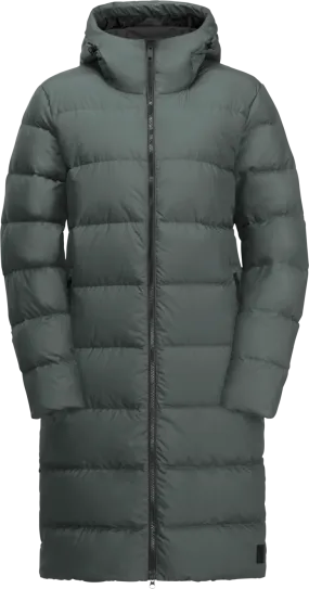 Jack Wolfskin Women&#x27;s Frozen Palace Coat Slate Green | Buy Jack Wolfskin Women&#x27;s Frozen Palace Coat Slate Green here | Outnorth