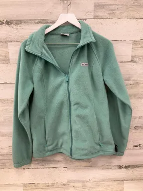 Jacket Fleece By Columbia In Green, Size: L