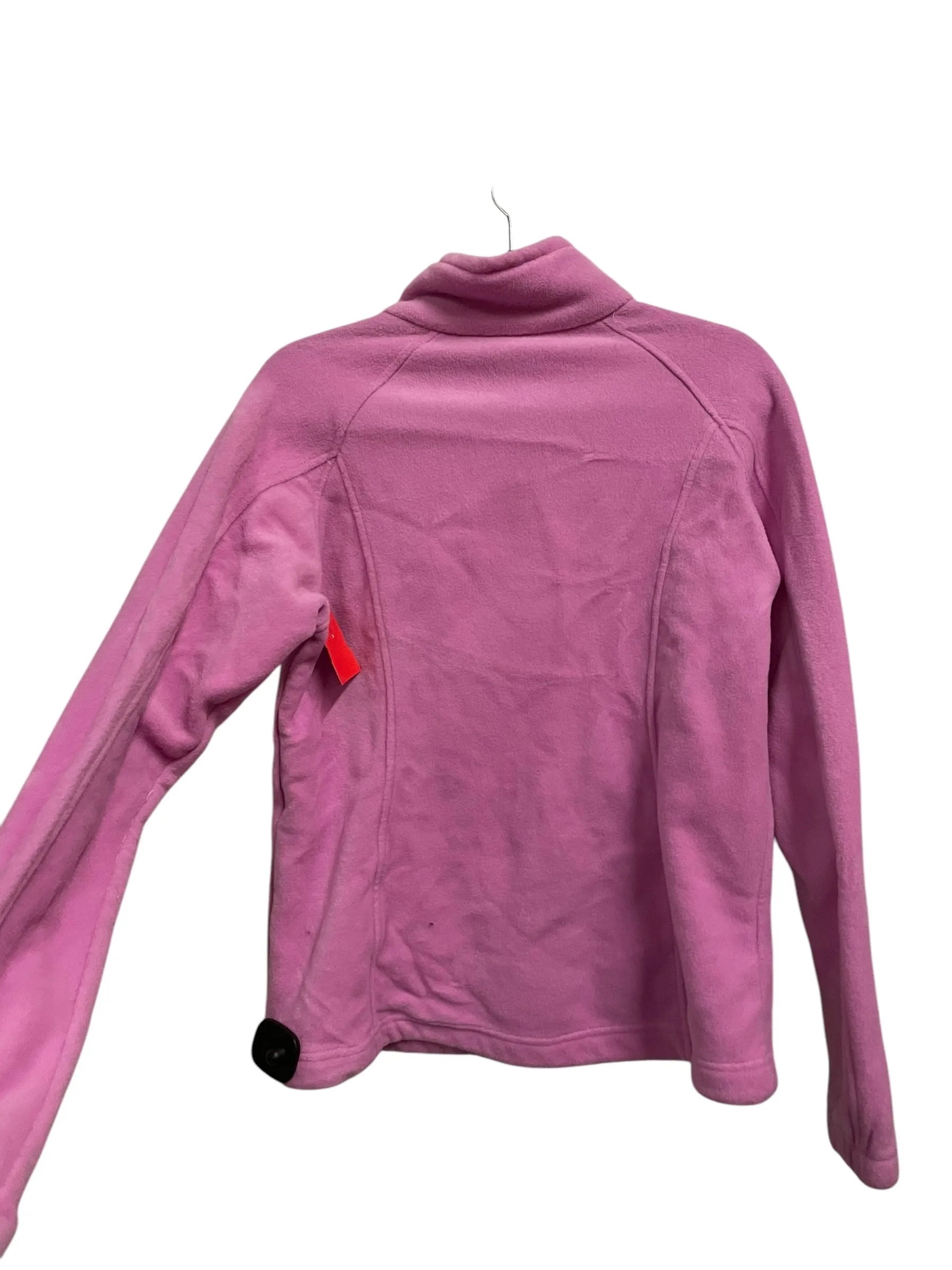 Jacket Fleece By Columbia In Pink, Size: Xl