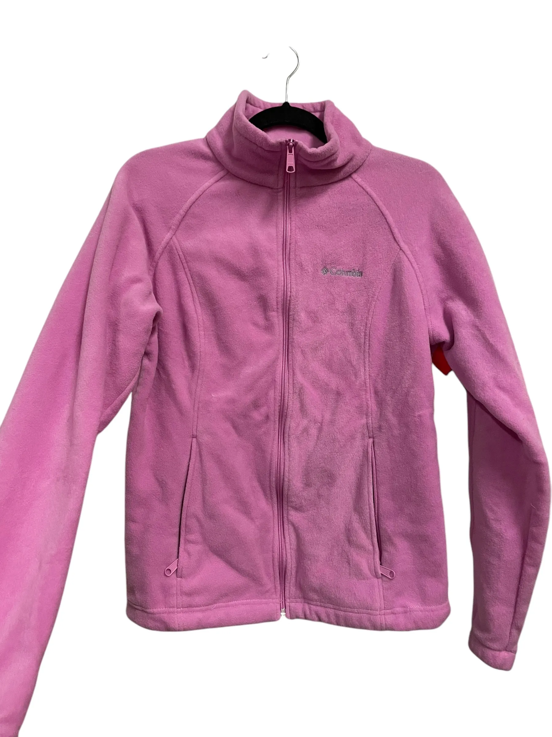 Jacket Fleece By Columbia In Pink, Size: Xl