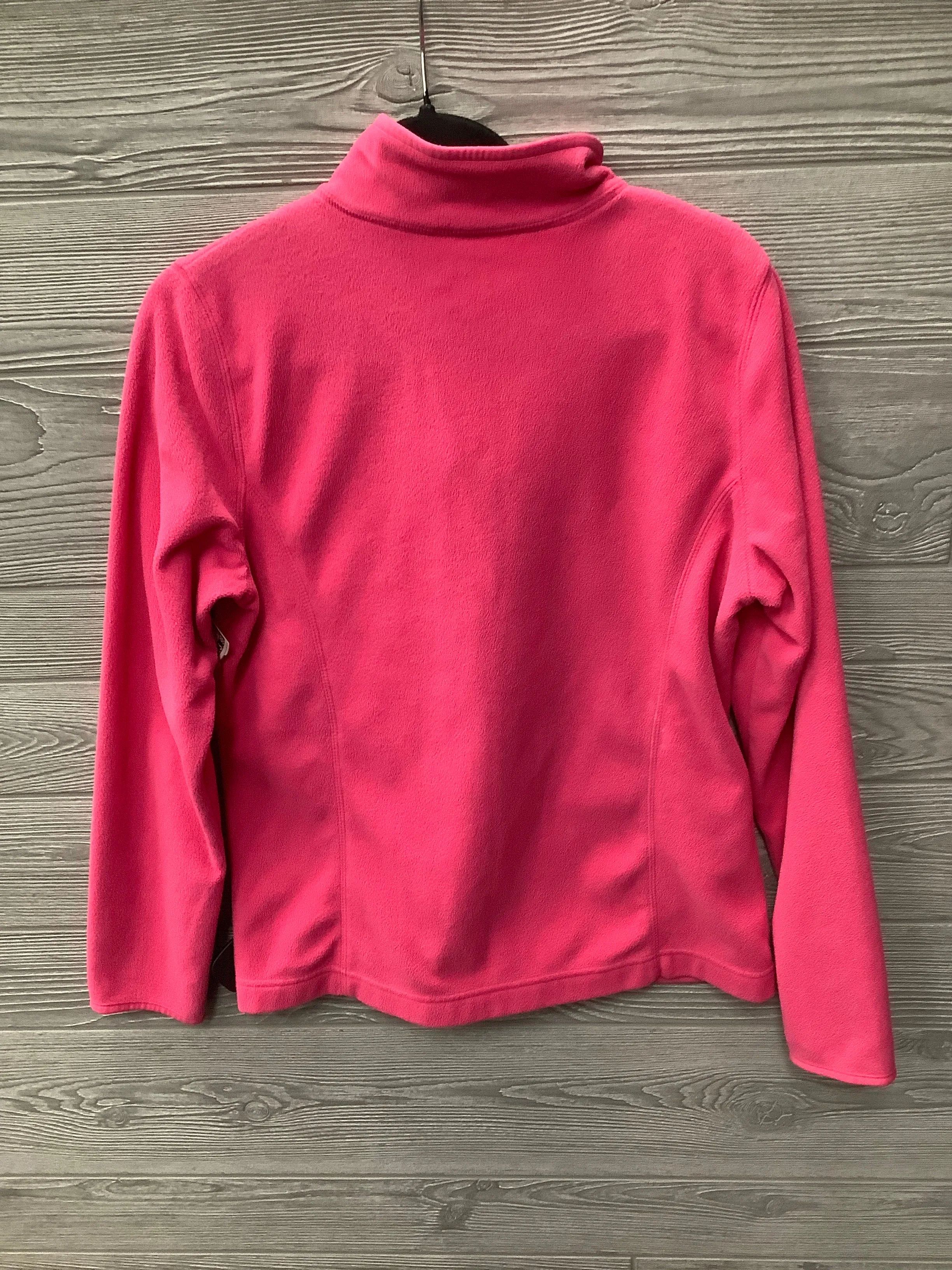 Jacket Fleece By Made For Life In Pink, Size: M