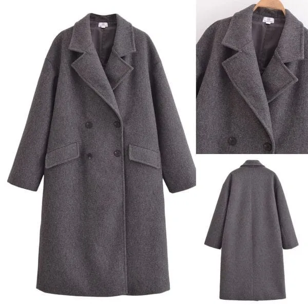 Kalara Coat - Slate Grey