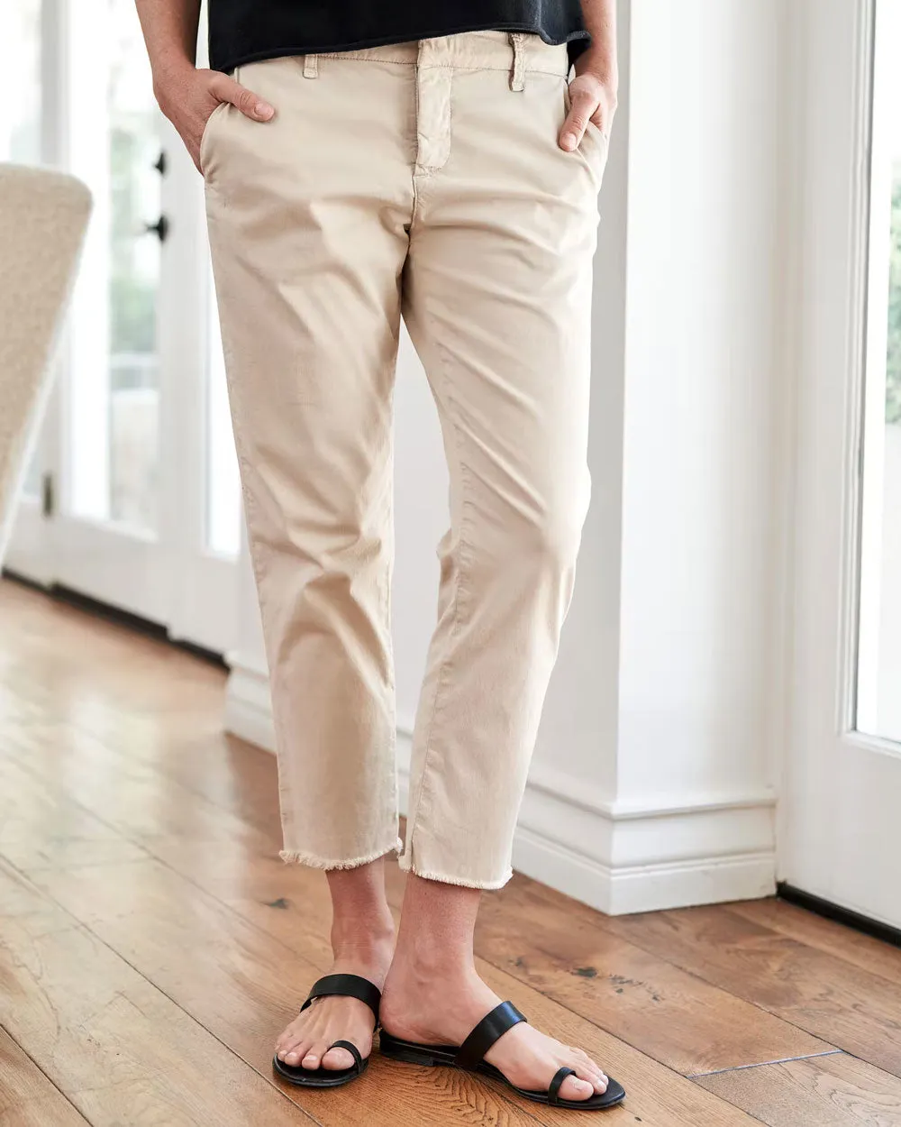 Khaki Wicklow Italian Chino Pant