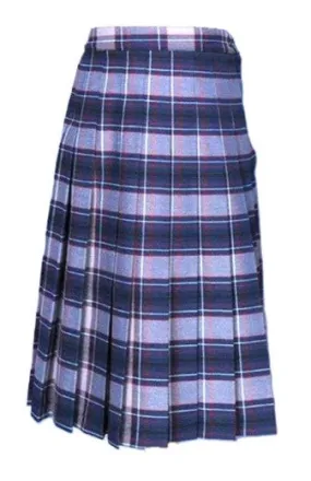 Kids Knife Pleated Skirt Plaid #5232