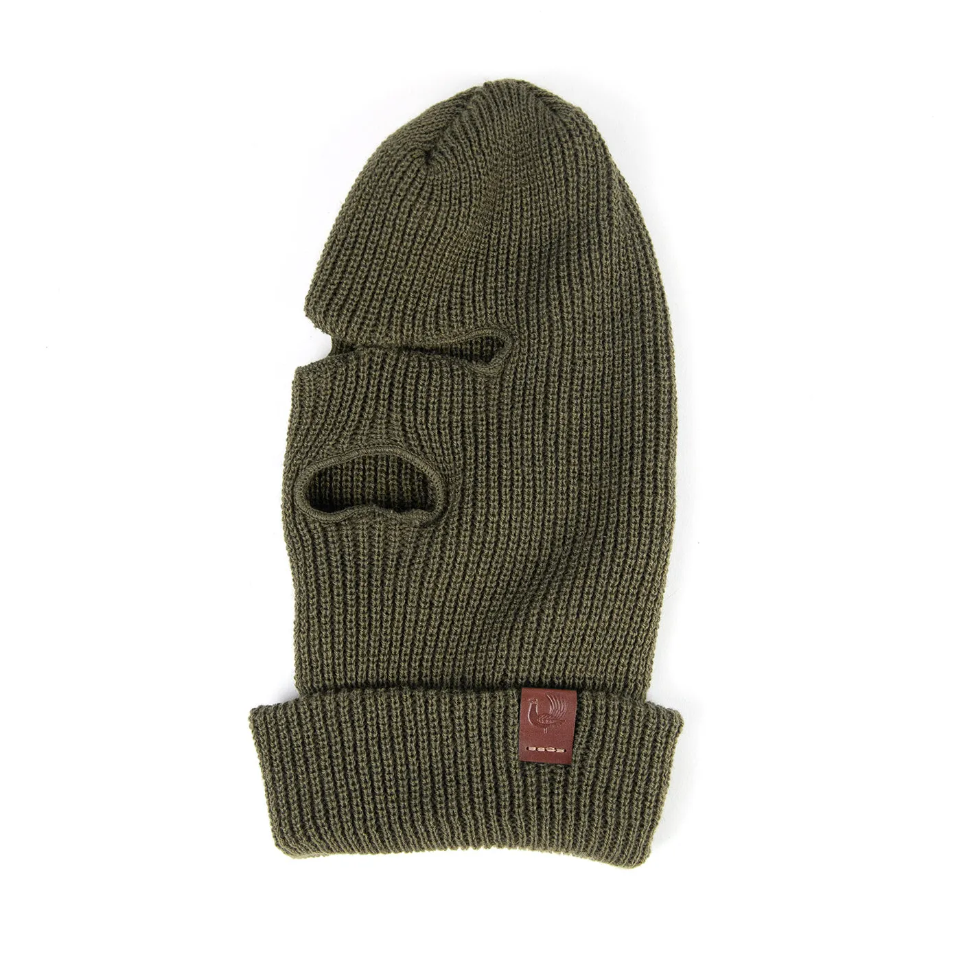 Knit Face Mask - Olive