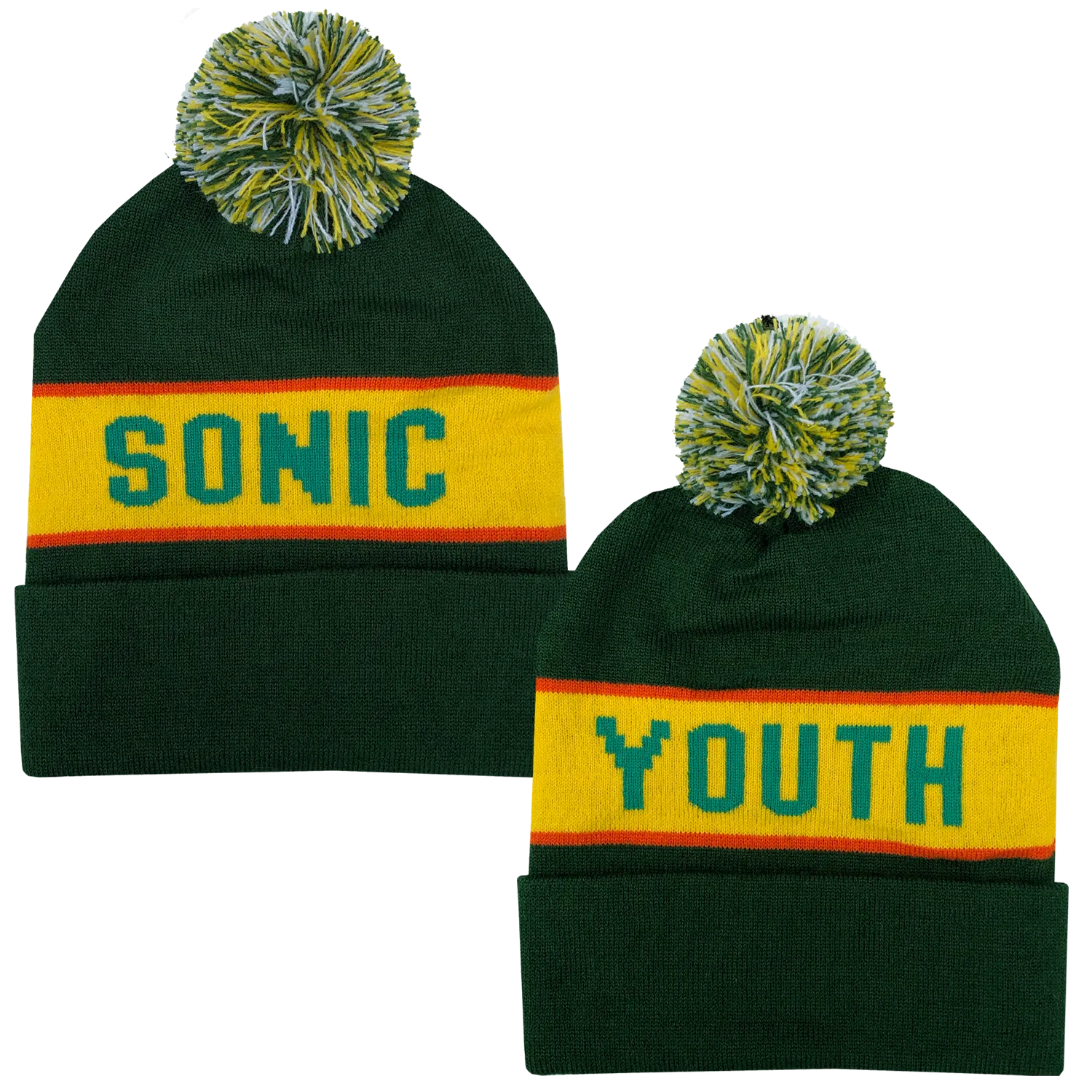 Knit Hat - Green