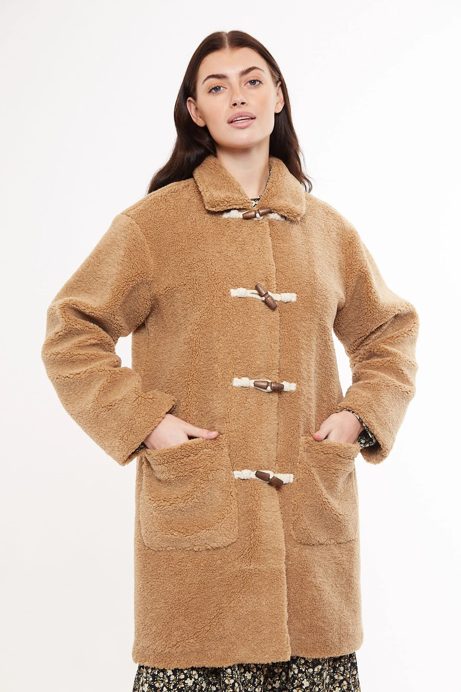 Louche Narimane Borg Duffle Coat - Camel