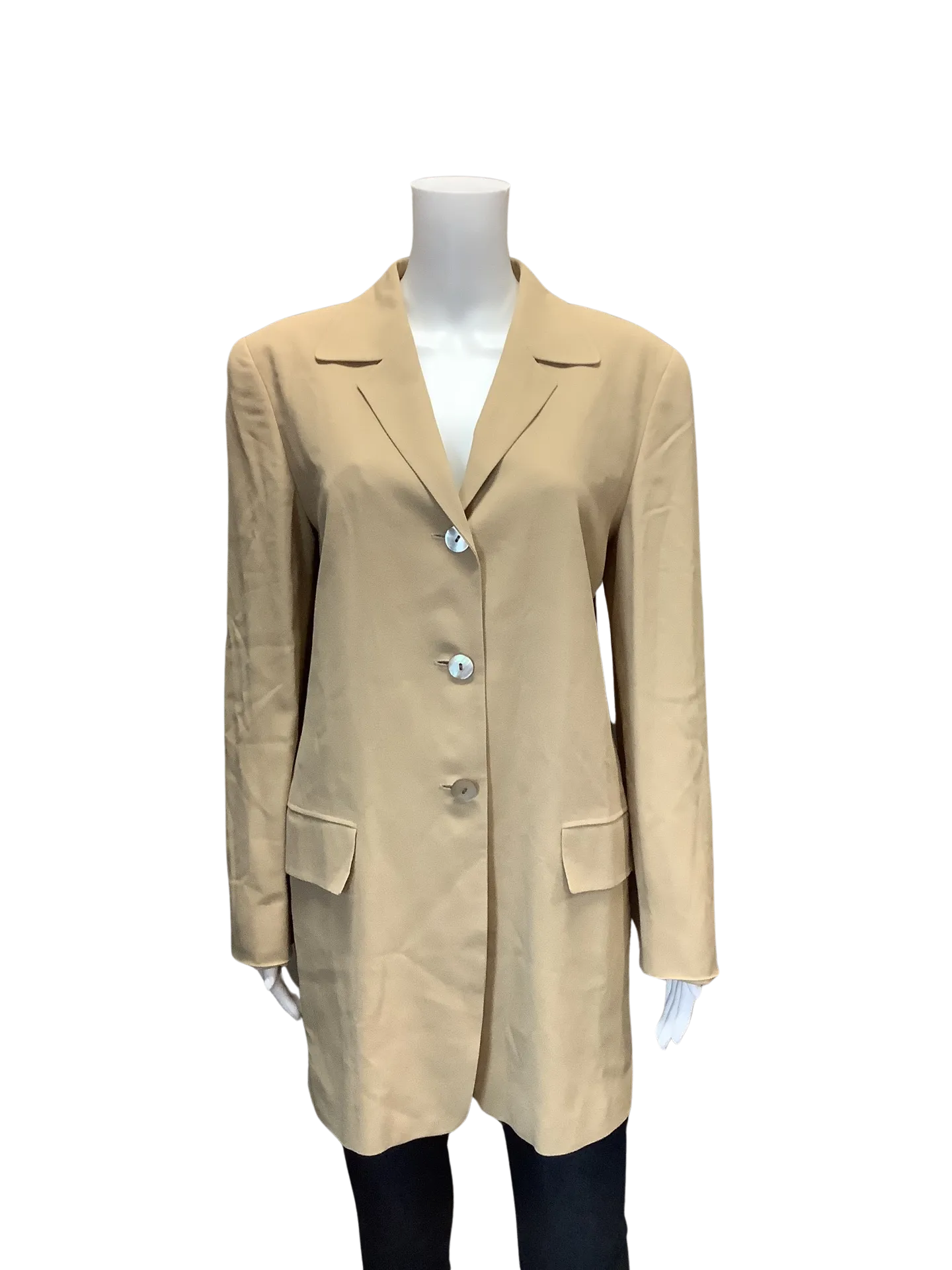 Max Mara Women's Oversized Blazer Camel Size: 8