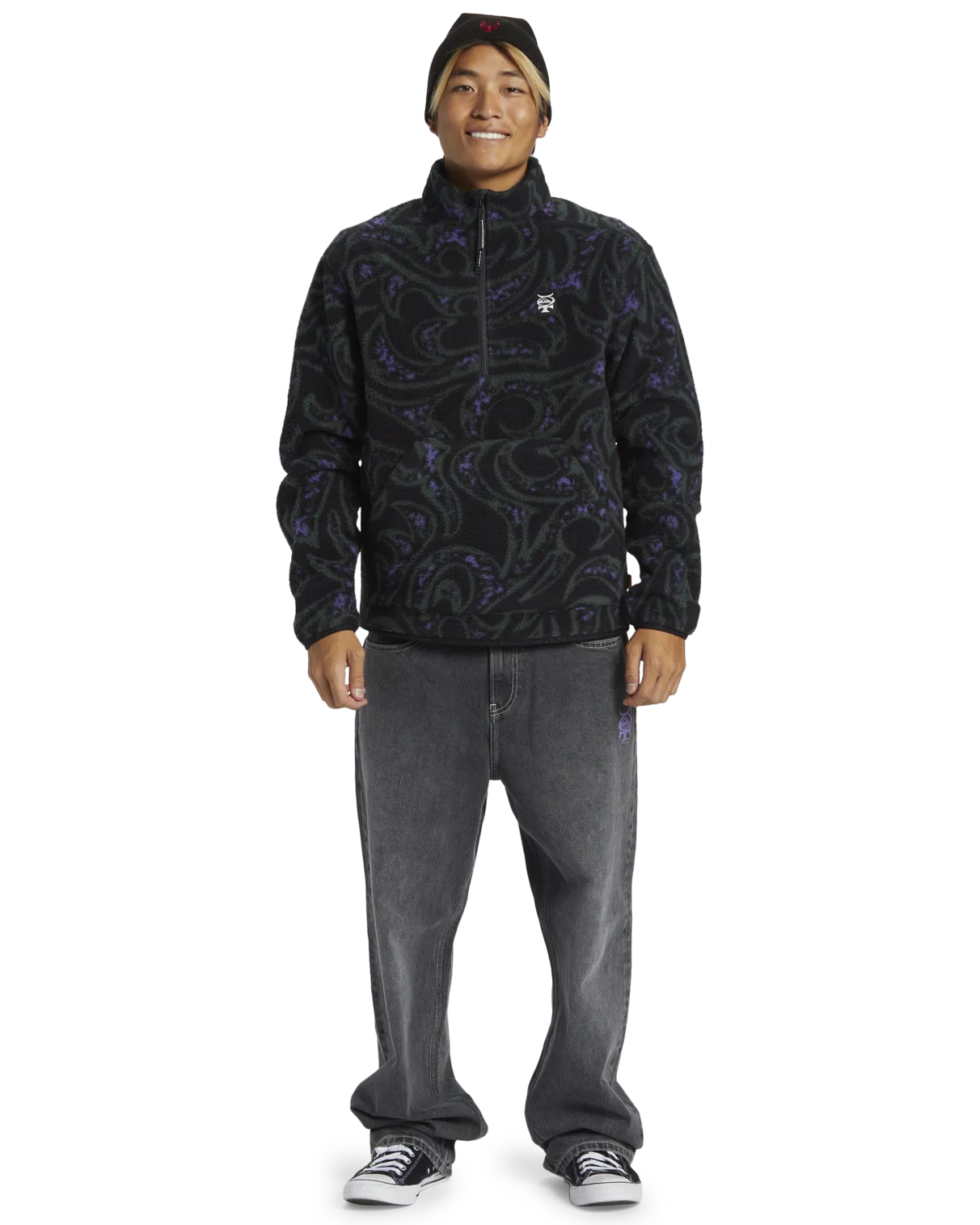 Mercury Fleece Jacket in Black