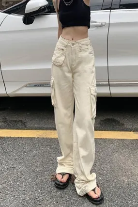 Multi Pocket Retro Cargo Pants