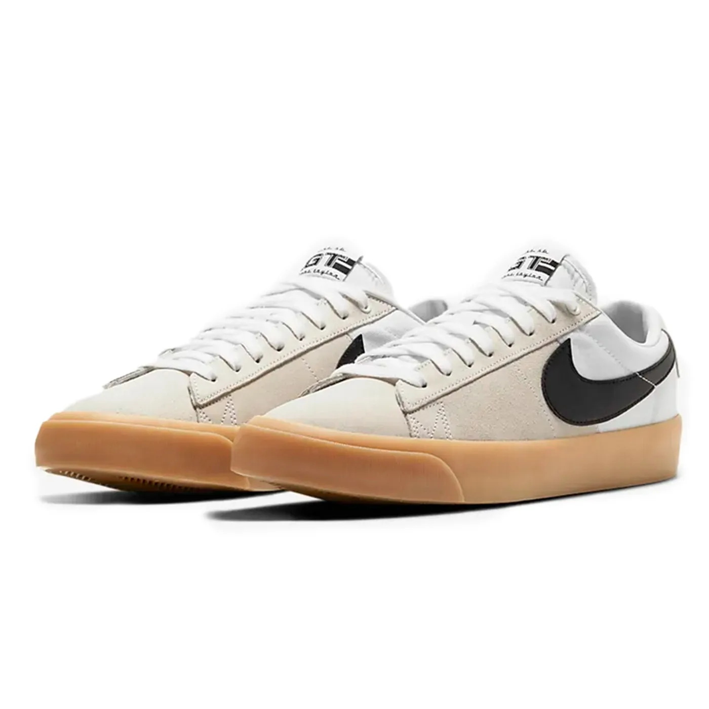 Nike SB Zoom Blazer Low Pro GT Shoes - White / Black - White - White