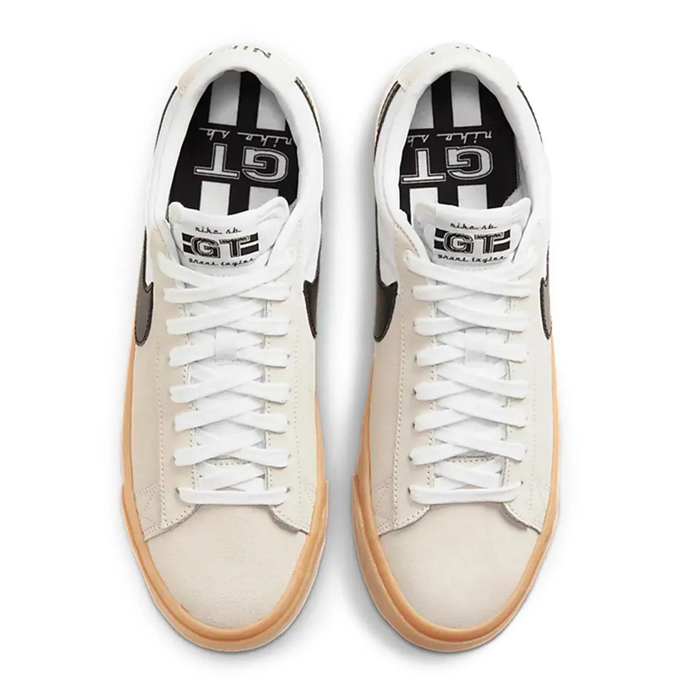 Nike SB Zoom Blazer Low Pro GT Shoes - White / Black - White - White