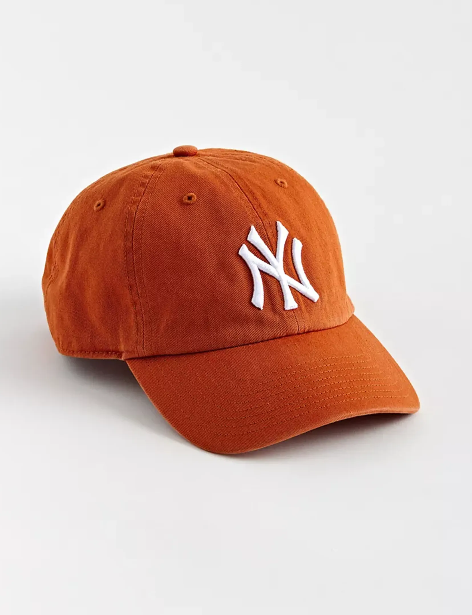 NY Yankees Basic Ball Cap, Clay/White