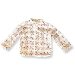 Old Navy Snowflake Pattern 1/4 Zip Fleece - 2T