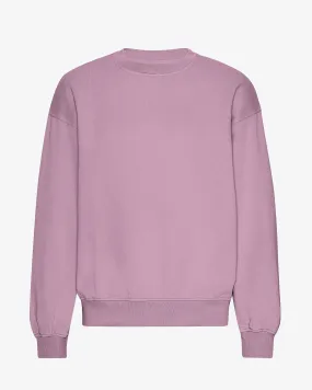 Organic Oversized Crew - Pearly Purple