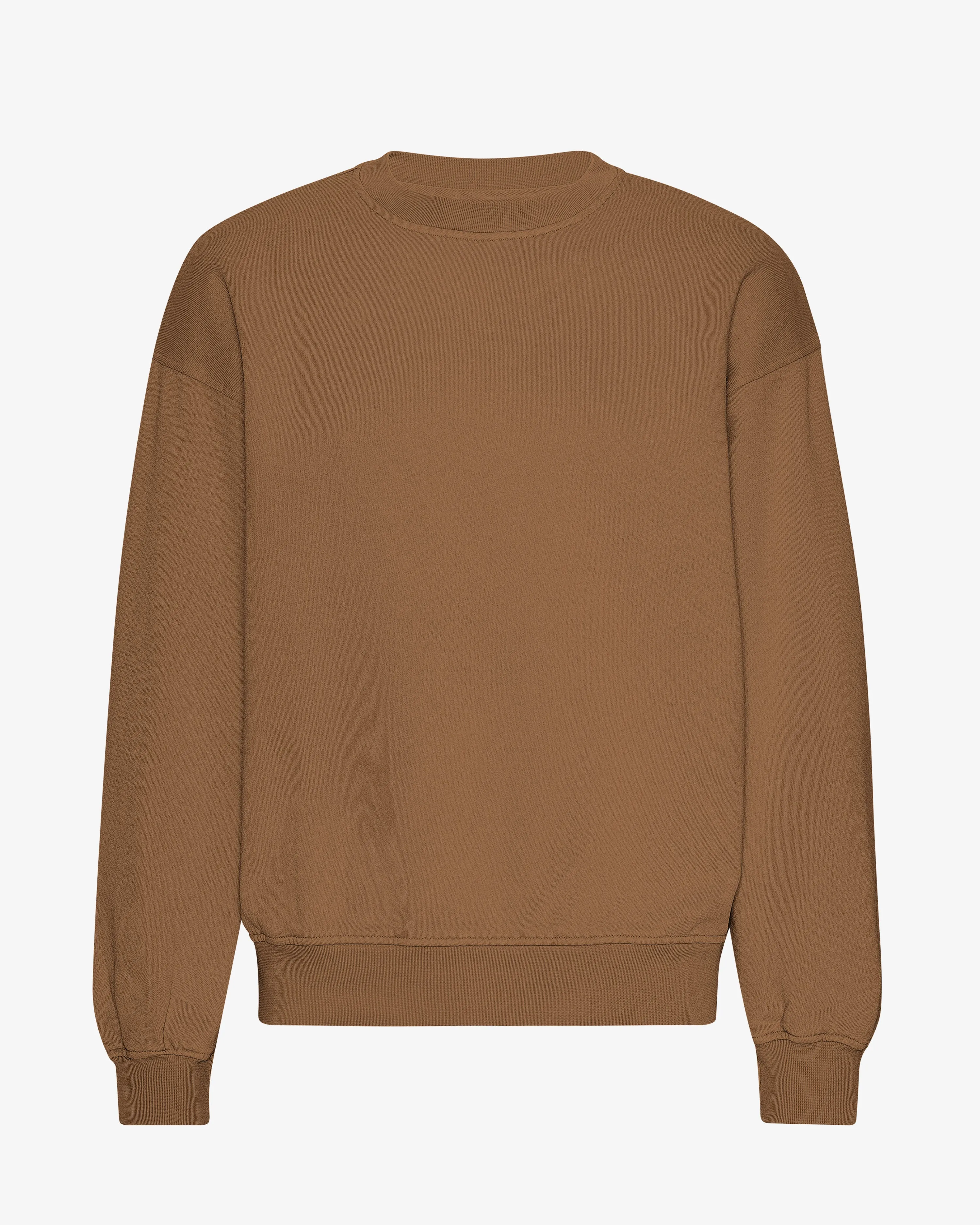 Organic Oversized Crew - Sahara Camel