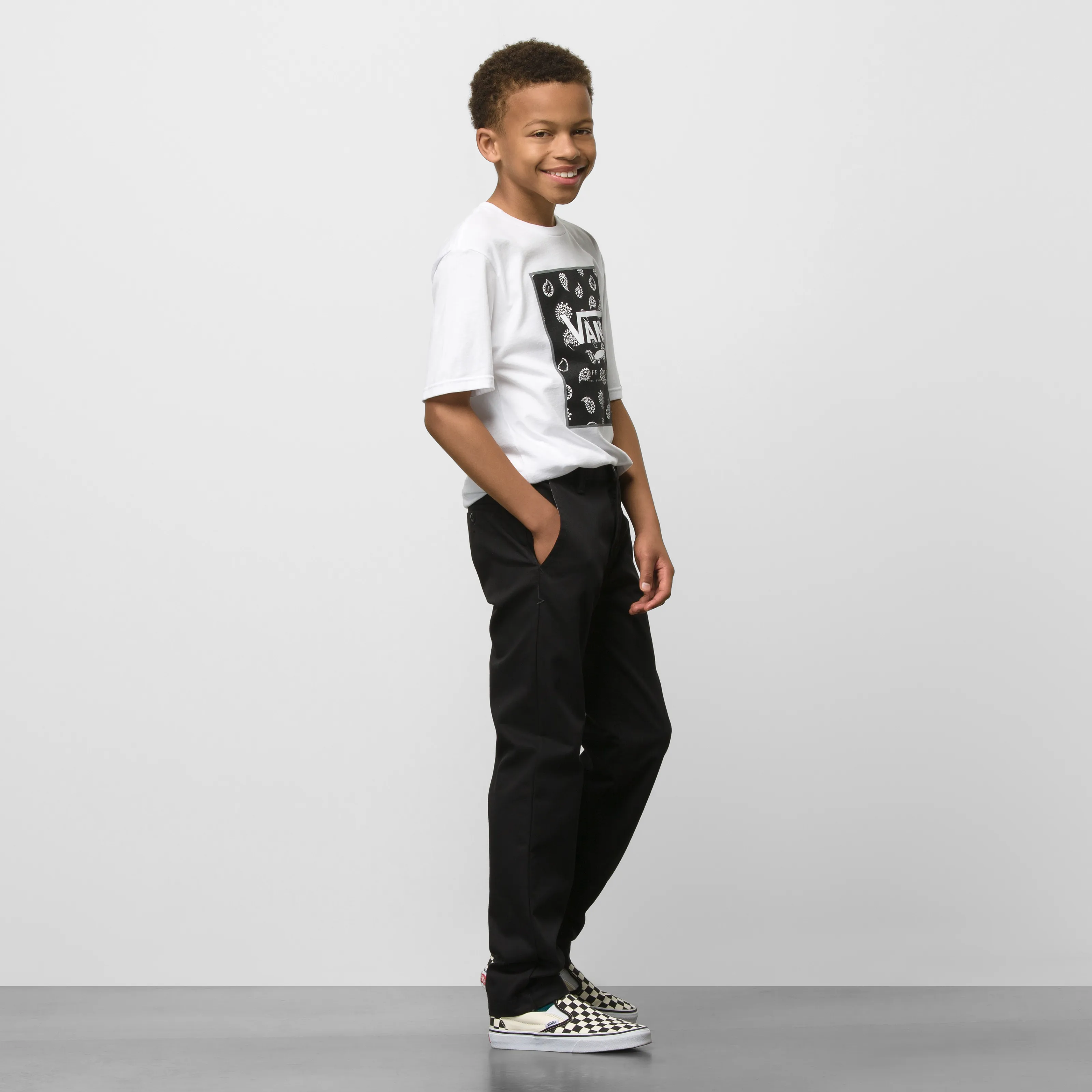 Patalón Authentic Chino Black (8-14 años)