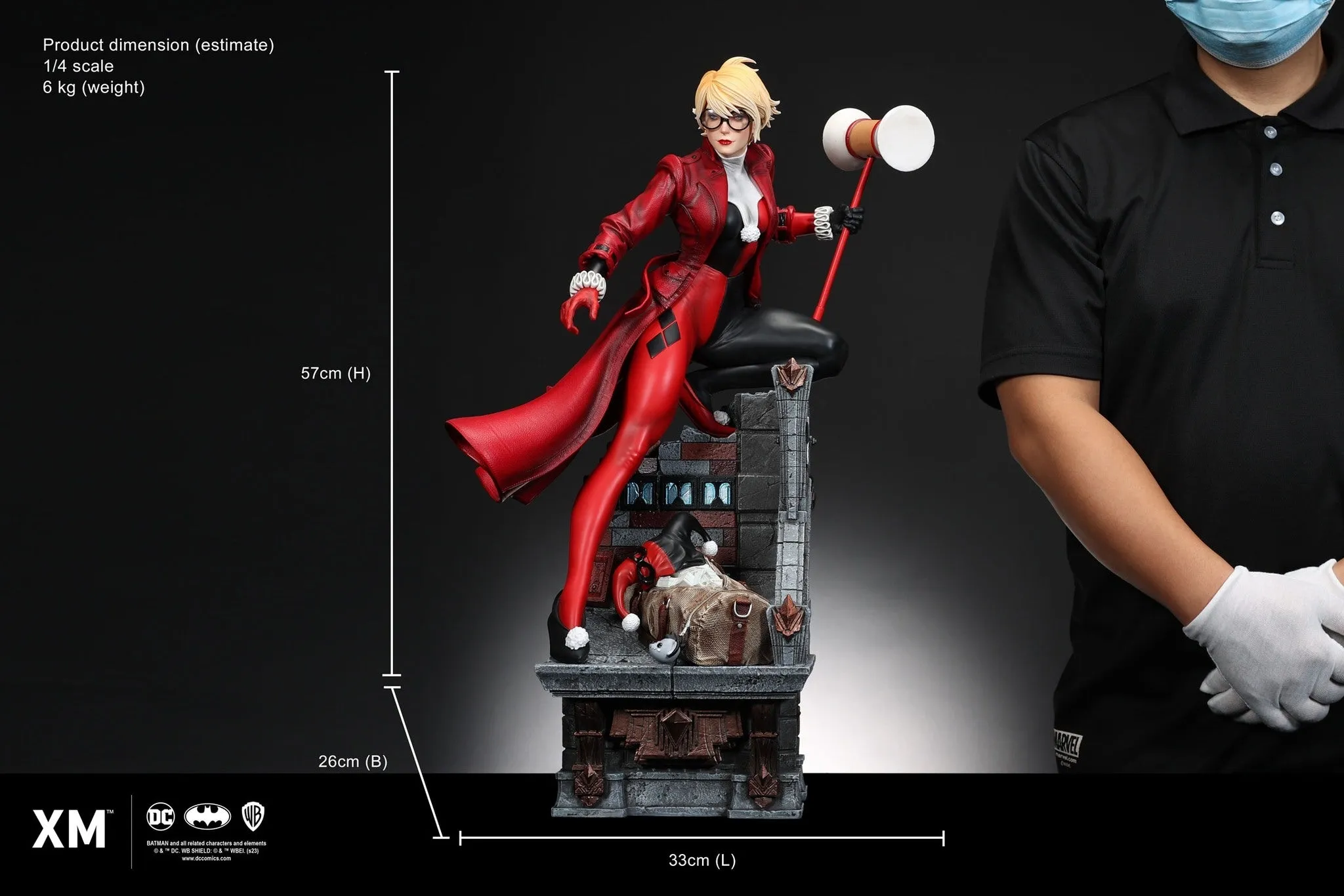 [Pre-Order] XM Studios - Harley Quinn (Batman: White Knight) - Regular Version 1/4 Scale