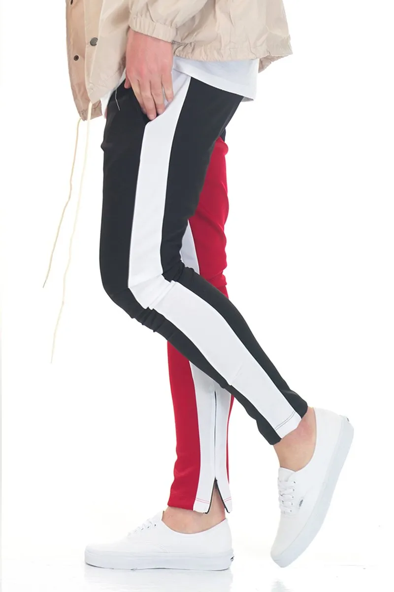 Red Streak: Slice Track Pants