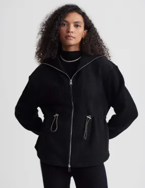 Renea Fleece Jacket - Black