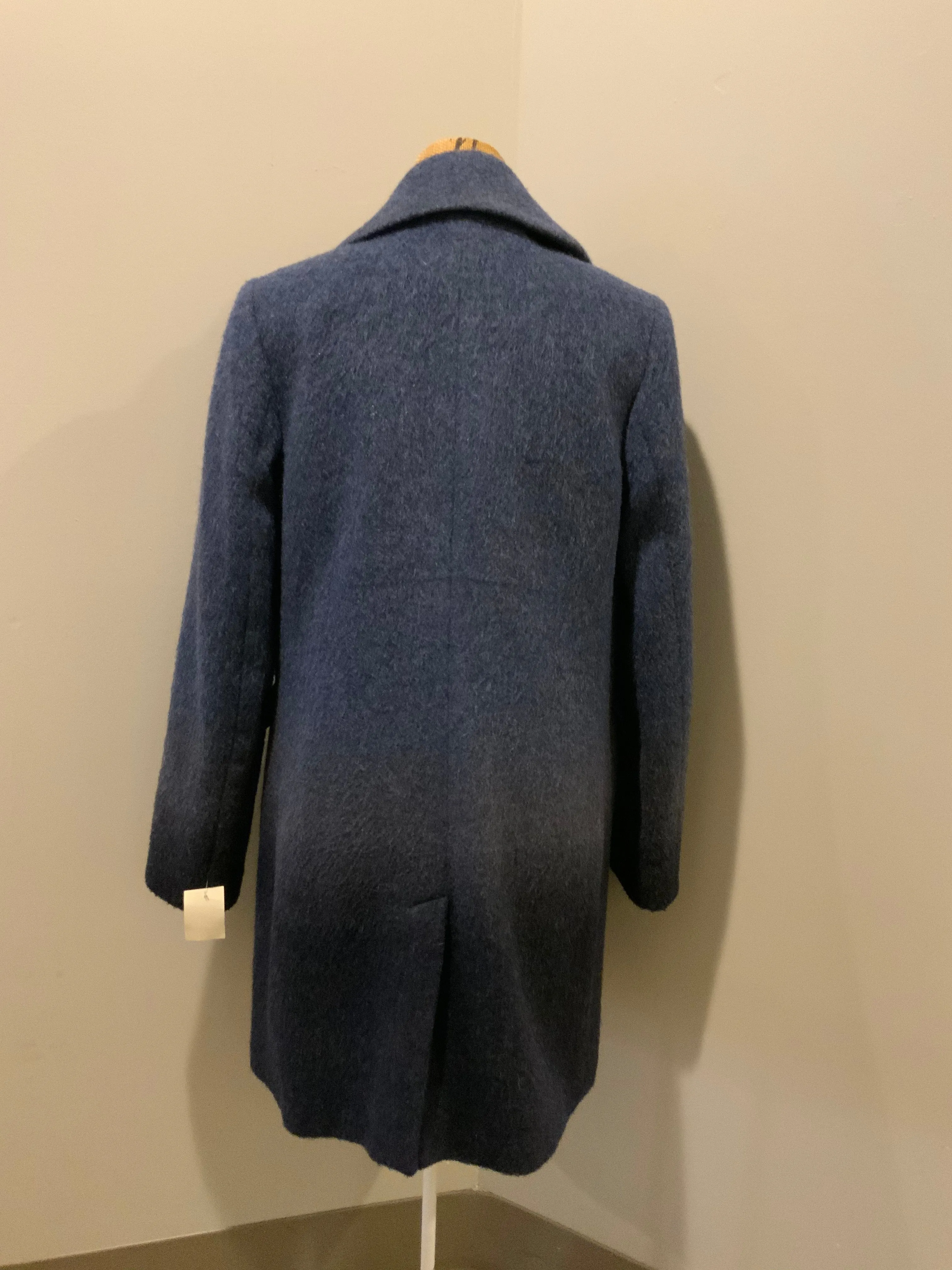 Retro Banana Republic Blue Ombre Wool Coat, SOLD